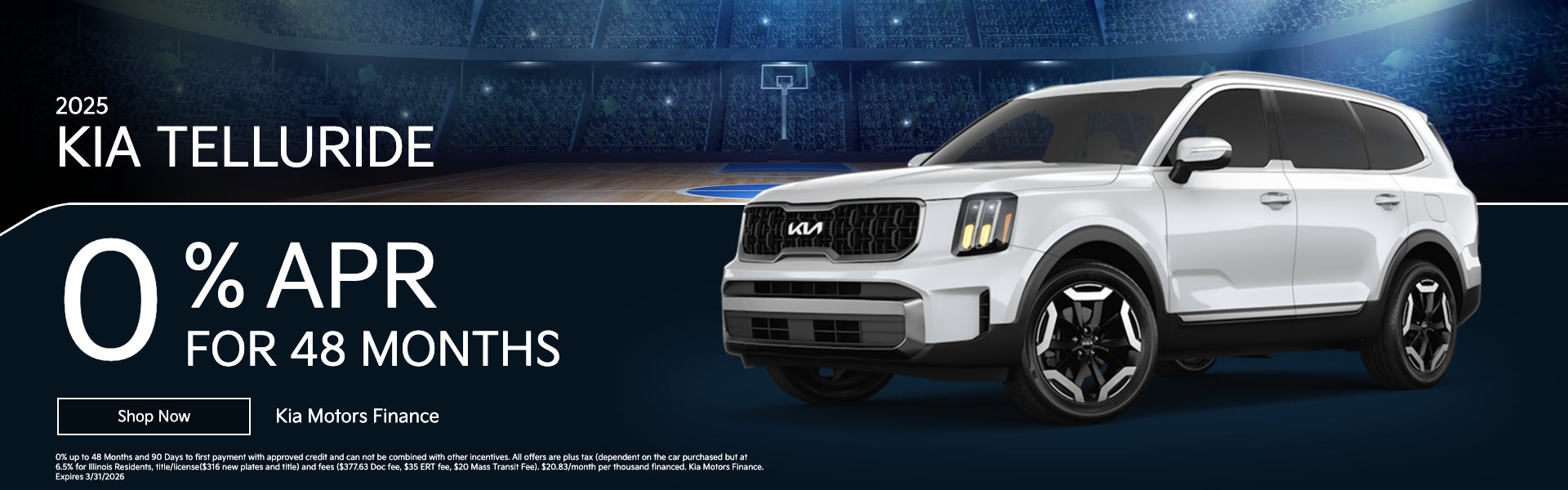 2025 Kia Telluride | 0% APR FOR 48 MONTHS
