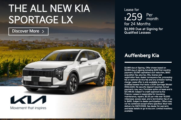 The All New Kia Sportage LX