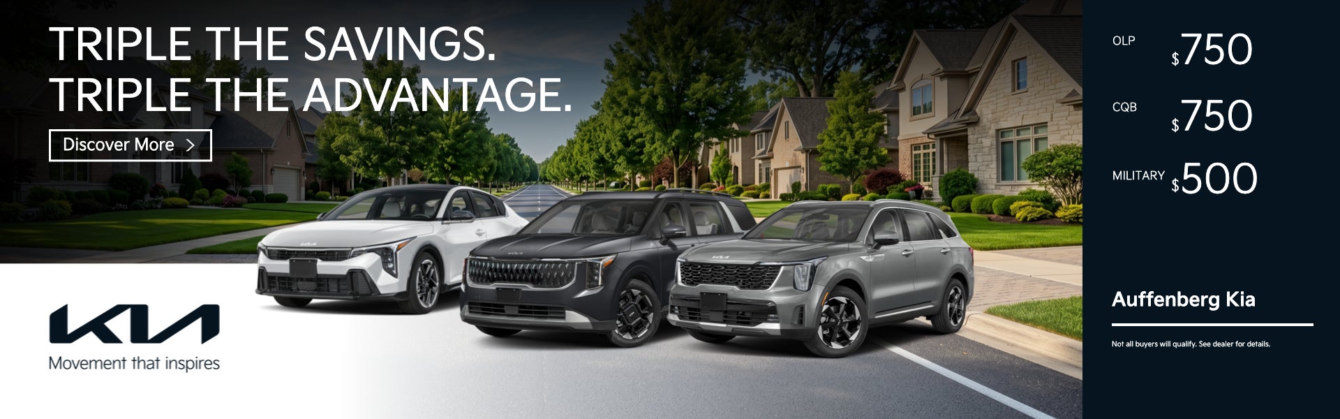 Triple the Savings. Triple the Advantage.