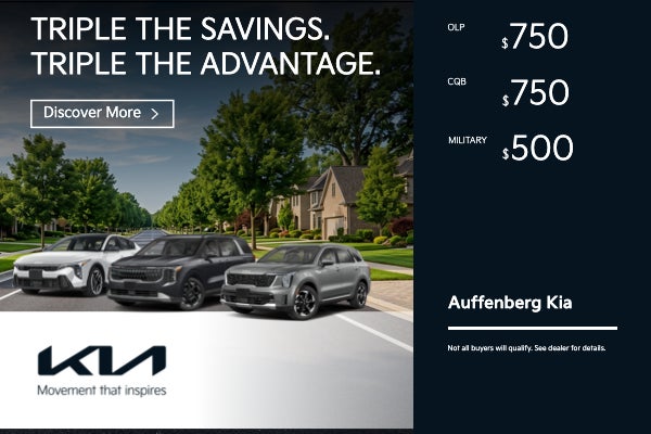 Triple the Savings. Triple the Advantage.