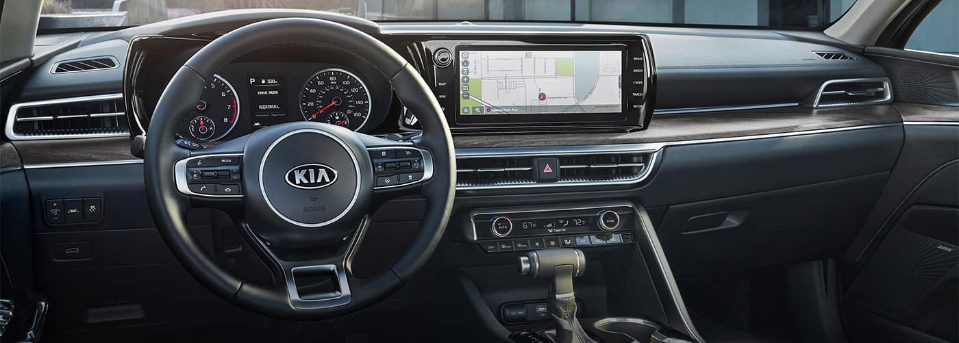 kia interior - tech features 